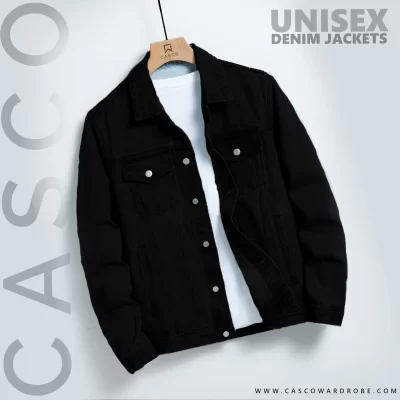 Black Denim Jacket (Unisex)