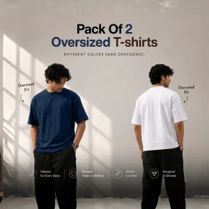 Drop Shoulders Pack Of 2 T-shirts